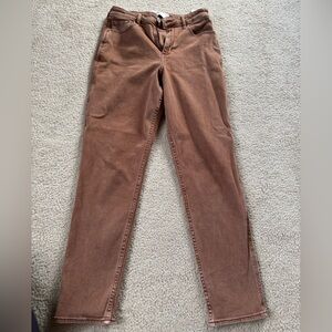 Women's Brown Jeans